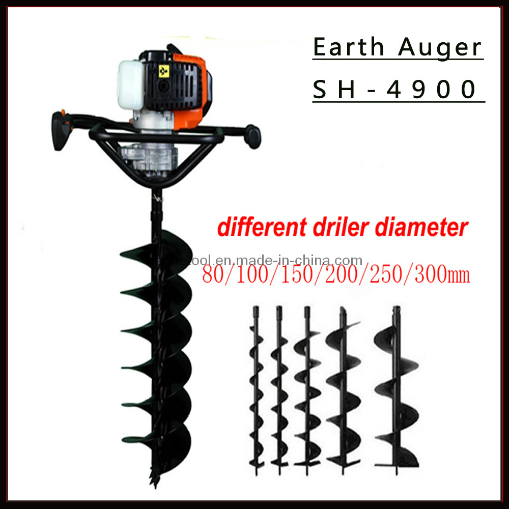 Professional Earth Auger 52cc with CE&GS&Ou II