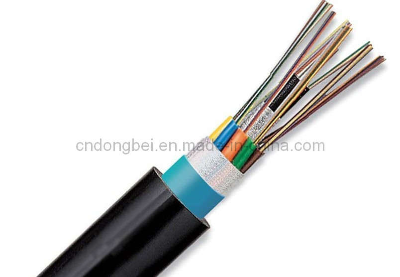 GYTA Outdoor Single Mode Loose Tube Armored Duct Optical Fiber Cable