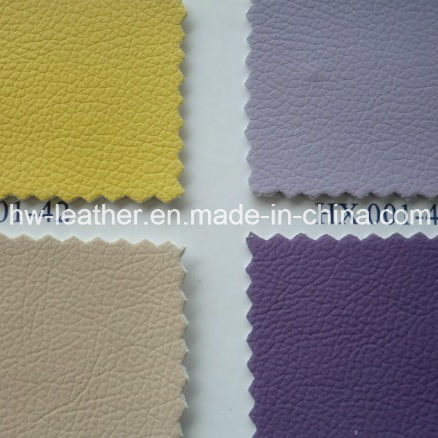 Microfiber PU Leather for Shoes, Bags (HW-140831)