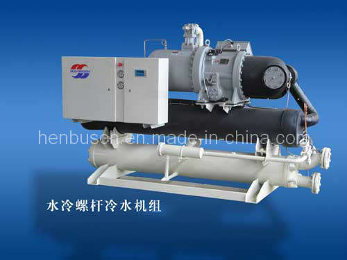 Low Temperature Water-Cooled Screw Chiller (single compressor)