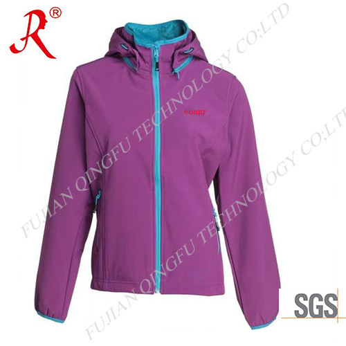 Softshell Jacket with Waterproof Windproof & Breathable Fabric (QF-4061)