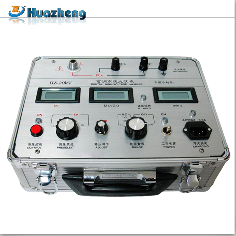 Hz 20kv Digital Megger Insulation Resistance Tester