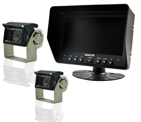 7inch Rear View Camera System with Auto Shutter Camera