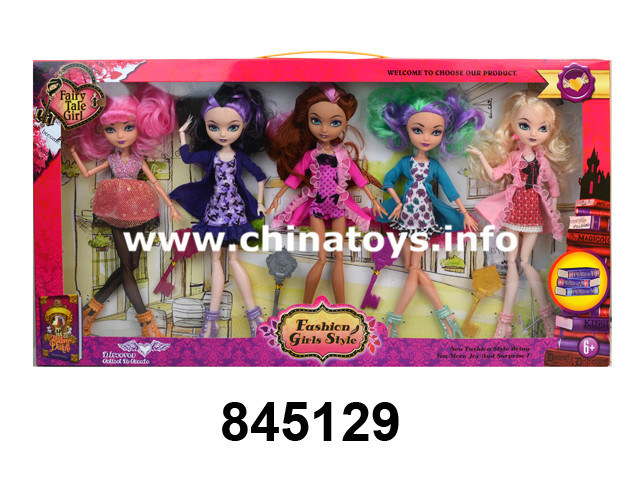 11.5 Inch Fairy Tale Solid Doll 12 Movable Joints (845129)
