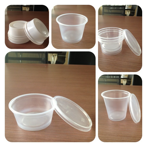 Plastic Container and Cover for PP and PS Material