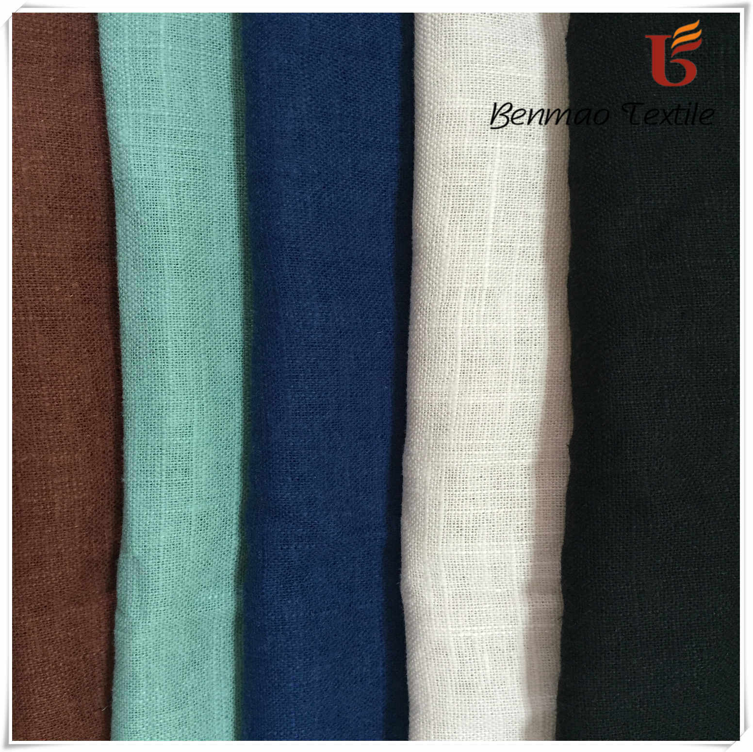 Blended Rayon&Linen Fabric for Grments/Viscose Linen Fabric