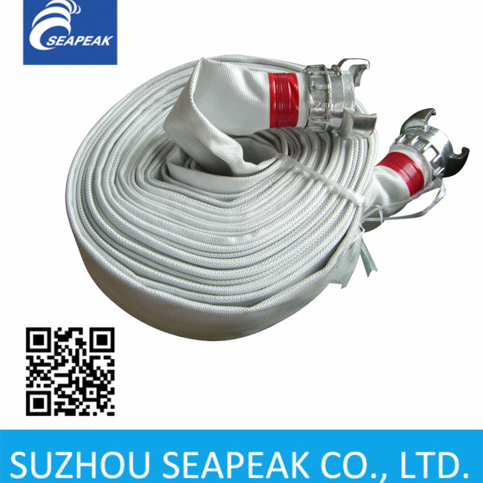 Fire Hose with Guillemin Coupling