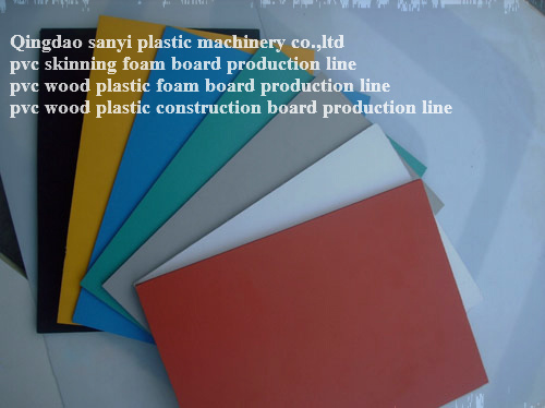 PVC Plastic Plate Extruding Machinery