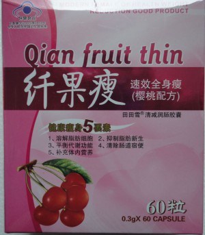 Qian Fruit Thin Healthy Weight Loss