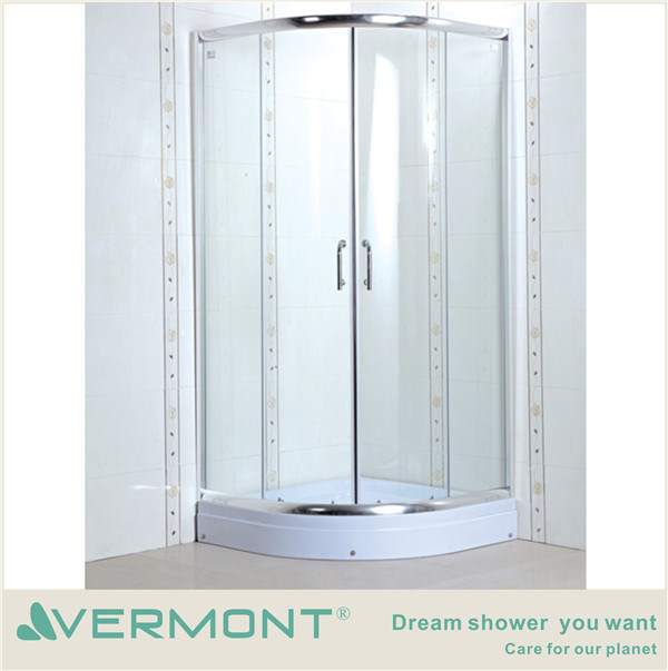 Glass Room Frameless Shower Enclosures (300-CR-TR-8080-1)