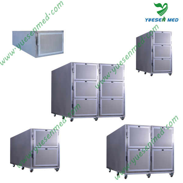 Medical Hospital Stainless Steel Mortuary Refrigerator Equipment
