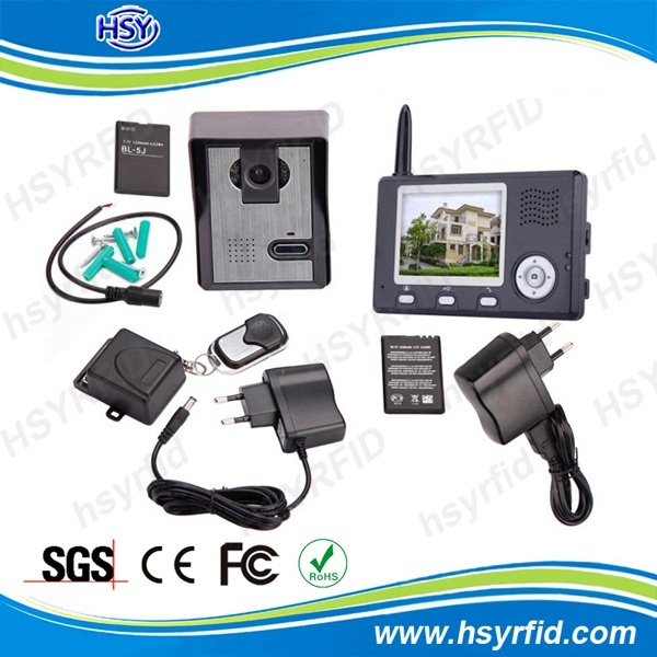 Hot 3.5inch Wireless Video Door Phone System