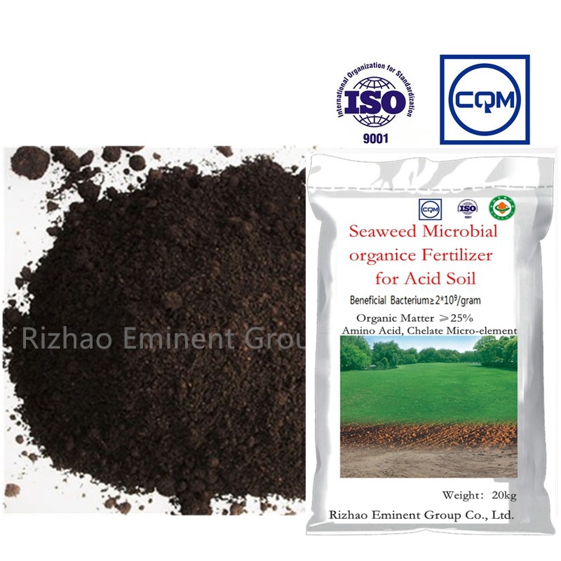 Seaweed Microbial Organic Specialized Amendment Fertilizer for Acid Soil