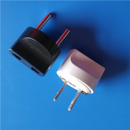 2 Flat Pin or Round Pin Plug Socket (RJ-0092)