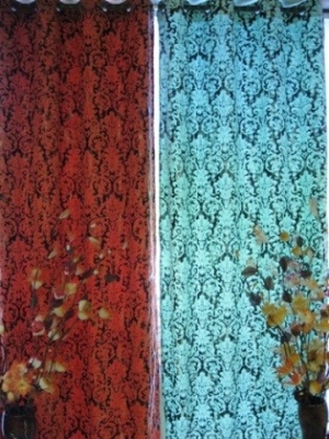 Pure Polyester Curtain (HX-CMR-1004)