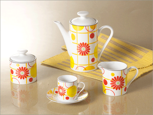 Porcelain Coffee Set (S15S-YD68080)