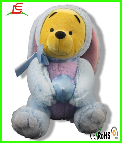 Hot Sale Pooh Easter Bunny Plush Toy