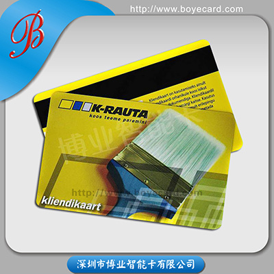 SGS Approved Magnetic Strip Membership Smart Card