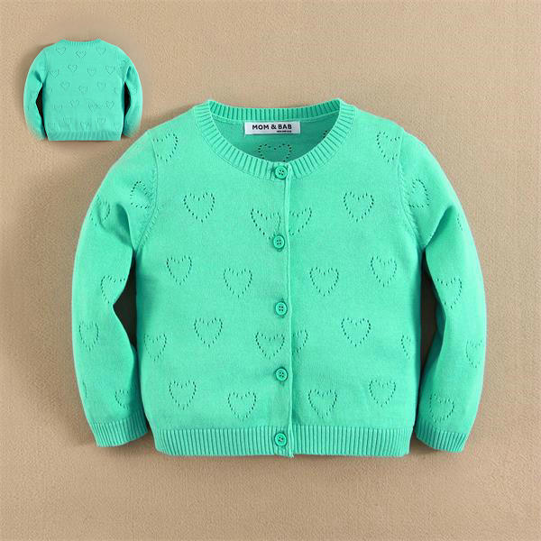 China Supplier Mom and Bab Kids Prodcuts Baby Cardigans for Girl (1500901)