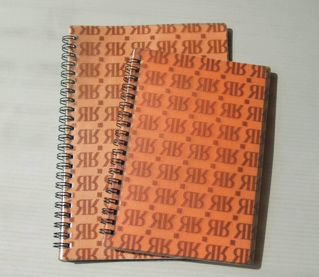 Spiral Binding Notebook with PVC Hardcover