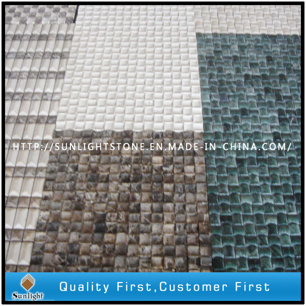 Natural Marble Mosaic Wall Tile for Interior Decoration