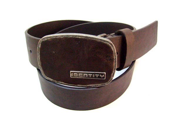 Fashion PU Belt for Men with Press Buckle B1917-1