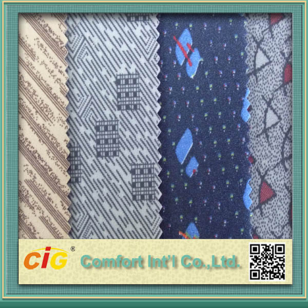 Hot Sell Customized Wholsale 100% Polyester Car Fabric