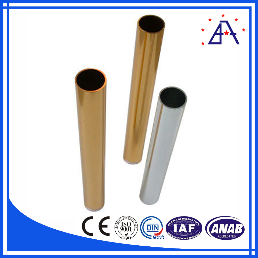 Different Finish Aluminium Pipe (BA-268)