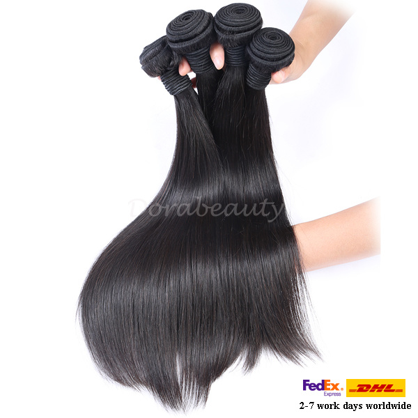 Wholesale Factory 100% Human Peruvian Straight Hair
