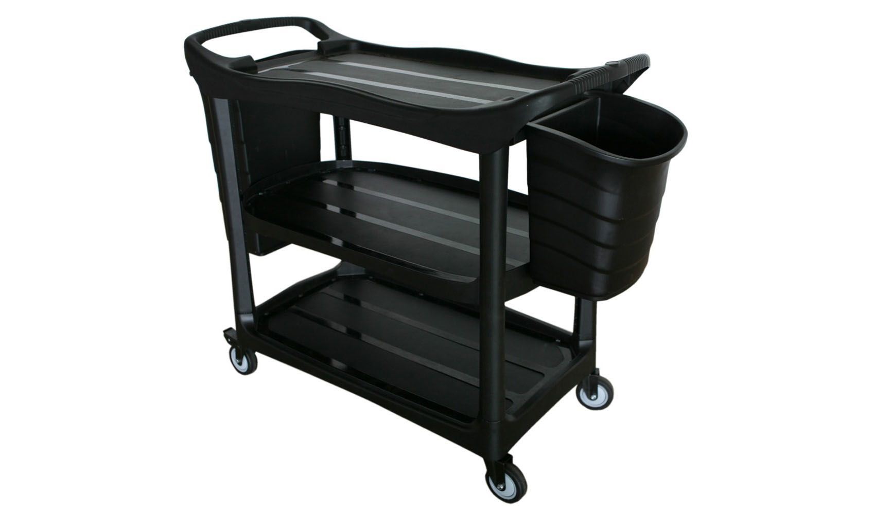Plastic Utility Cart with Bucket for Service