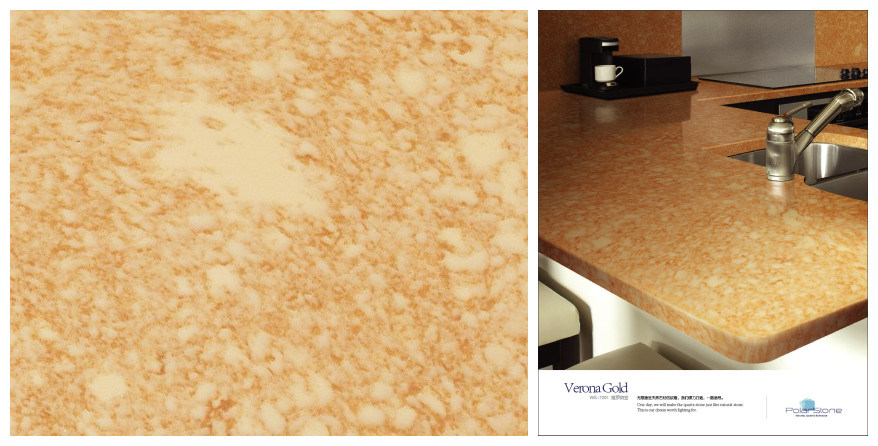 Quartz Vanity Tops Verona Gold (WS7201)