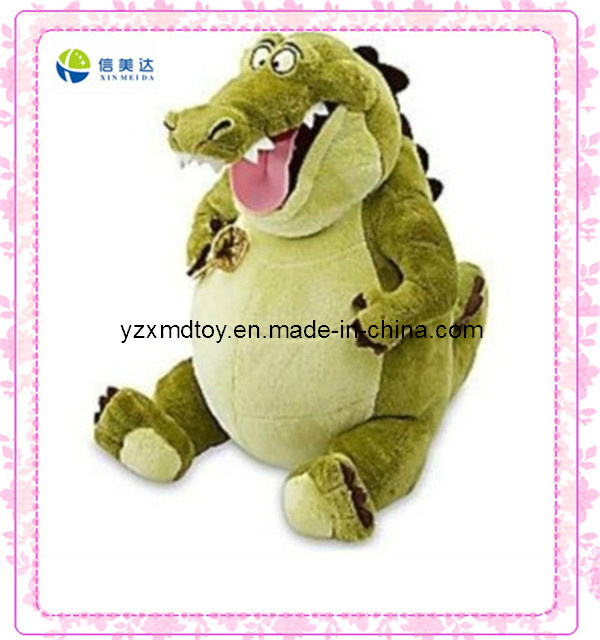 Green Laughing Stuffed Dinosaur Toy