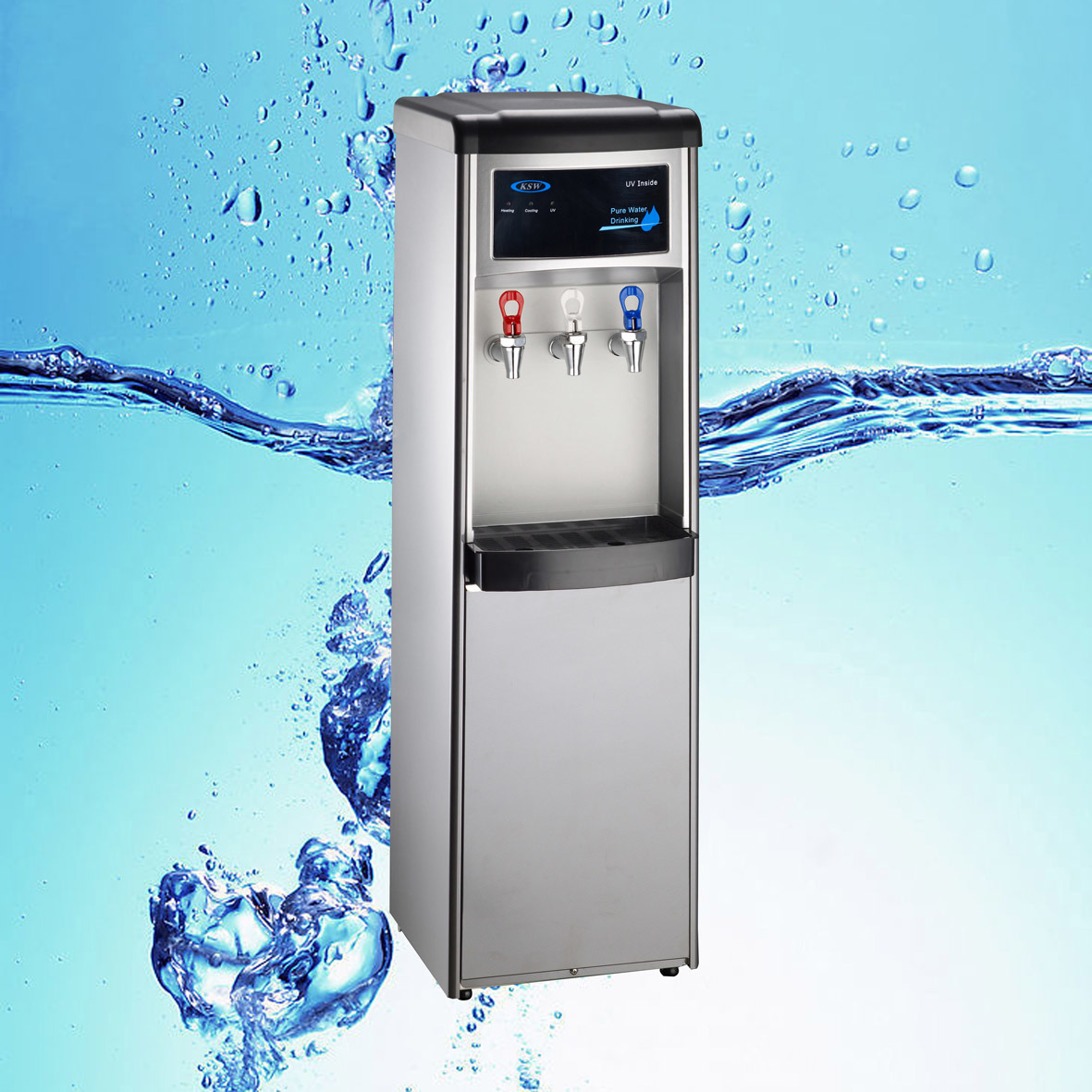Hot-Ambient-Cold Pou Water Dispenser