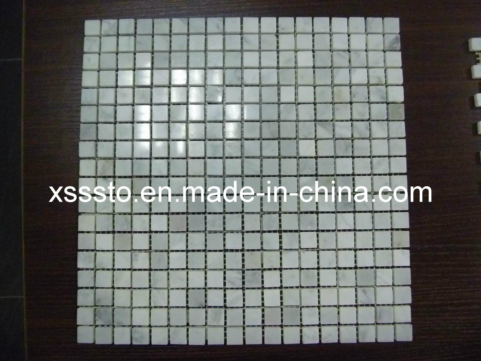 Hotsale White Carrara Marble Mosaic Tiles for Wall Decoration