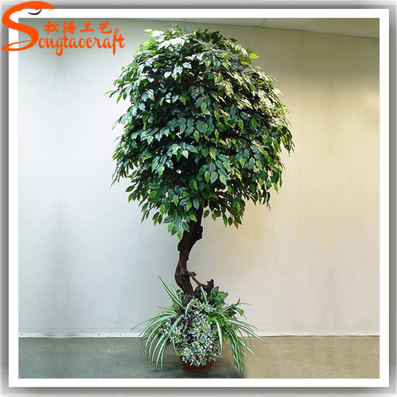 Best Sale Artificial Bonsai Ficus Microcarpa