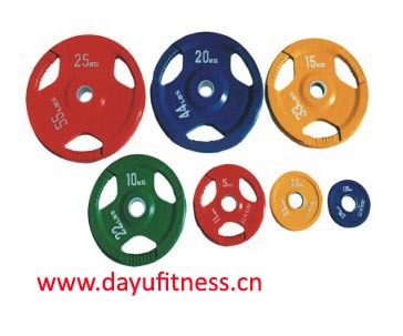 Rubber Three Handles Olympic Plates (DY-H-2012)