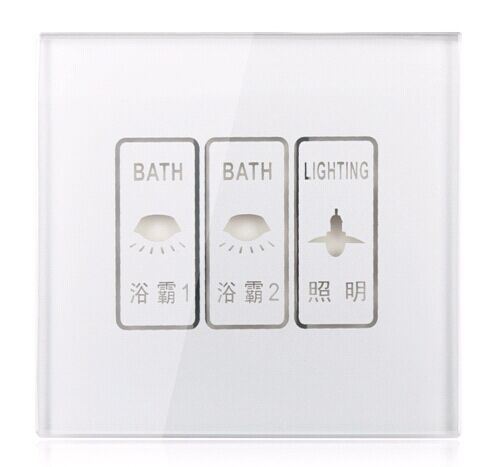 New Design Overall Glass Panel Touch Switch
