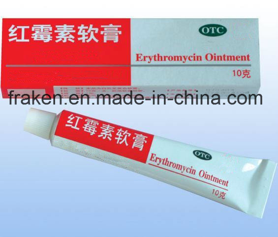 GMP Certified Erythromycin Ointment / Erythromycin Eye Ointment