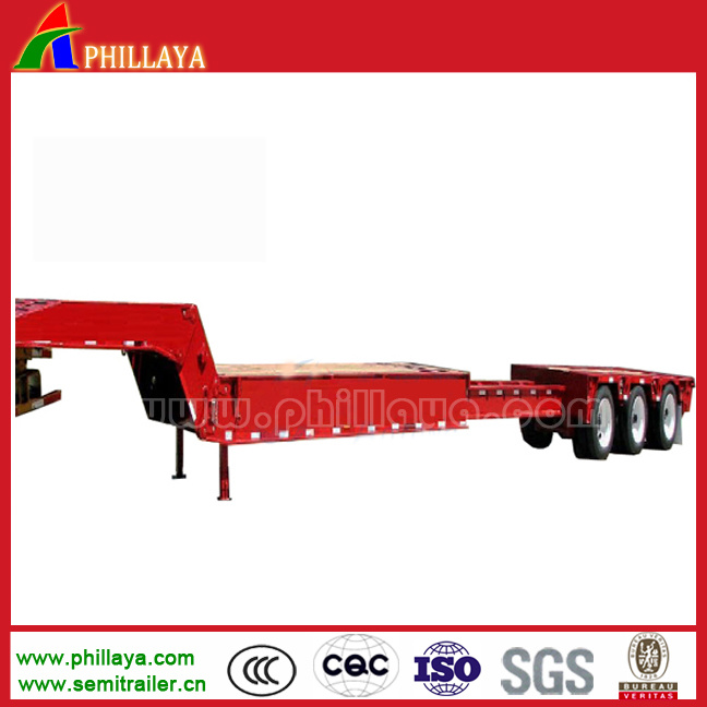 Extendable Low Bed Trailer with Length Opptional