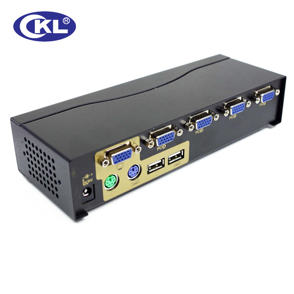 4 Port USB&PS/2 Combo Kvm Switch with Cable