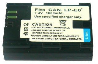 Digital Camera Batteriesfor Lp-E6 for Canon Camera Decode