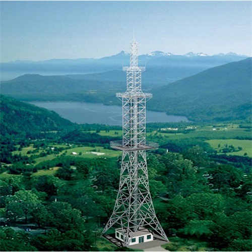 Steel Galvanized Self Standing Electric Power Transmission Line Towers