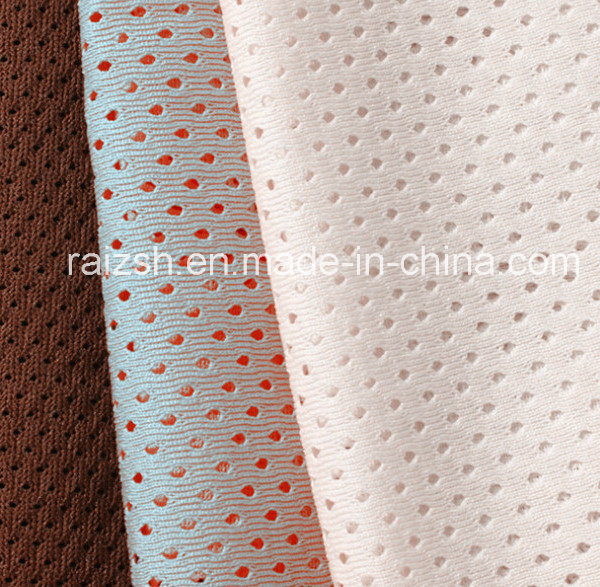 Polyester Mesh Cloth Birds Eye Cloth Quick-Drying Sportswear Fabrics