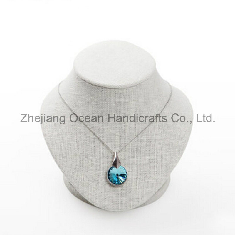 Linen Jewelry Display for Necklace (MT-004)