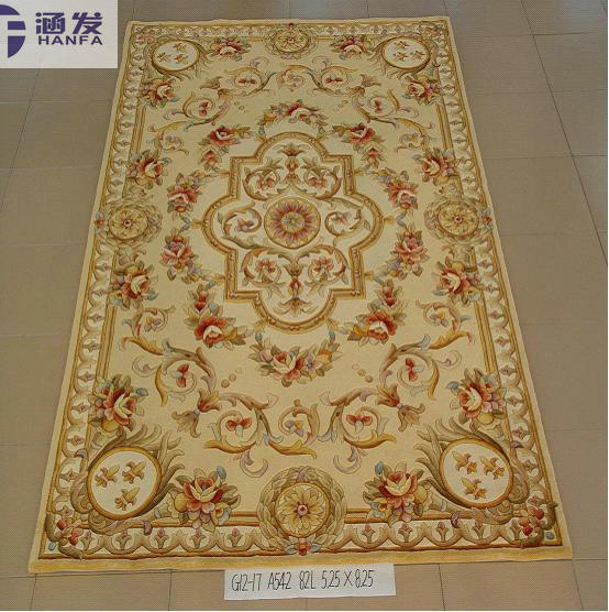 Chinese Painting Wool Carept