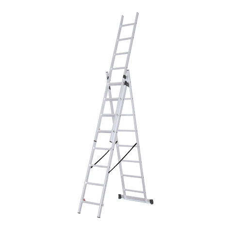 Top Quality 3*8 Aluminum Extension Ladder by En131