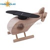 Solar Energy Powered Plane Toys Made of Solid Wooden