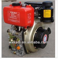 1-Cylinder and 4-Stroke 8HP/3000rpm Key Start Air-Cooled Diesel Engine