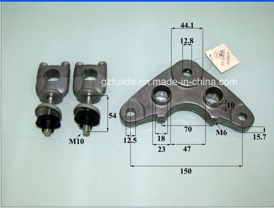 Motorcycle Steering Stem for Ax100 (Including The Fork Tee, Fork Upper, Fork Top Bride, Connect Board