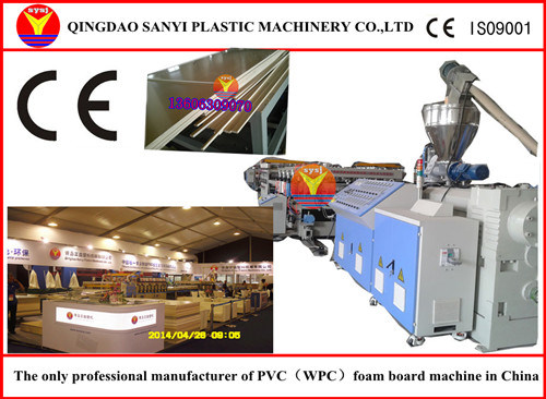 Plastic Foaming Plate Extruding Machinery/Plastic Sheet Making Machine